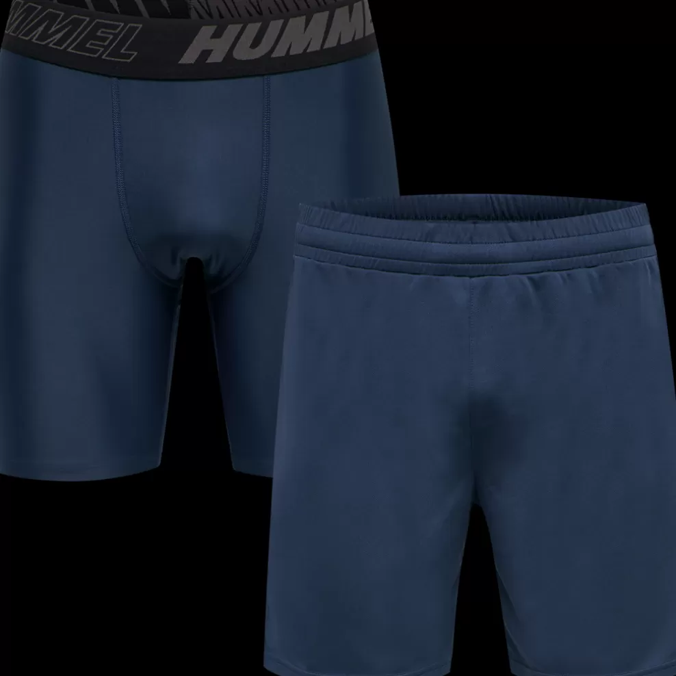 hmlTE TOPAZ 2-PACK SHORTS SET*hummel Cheap