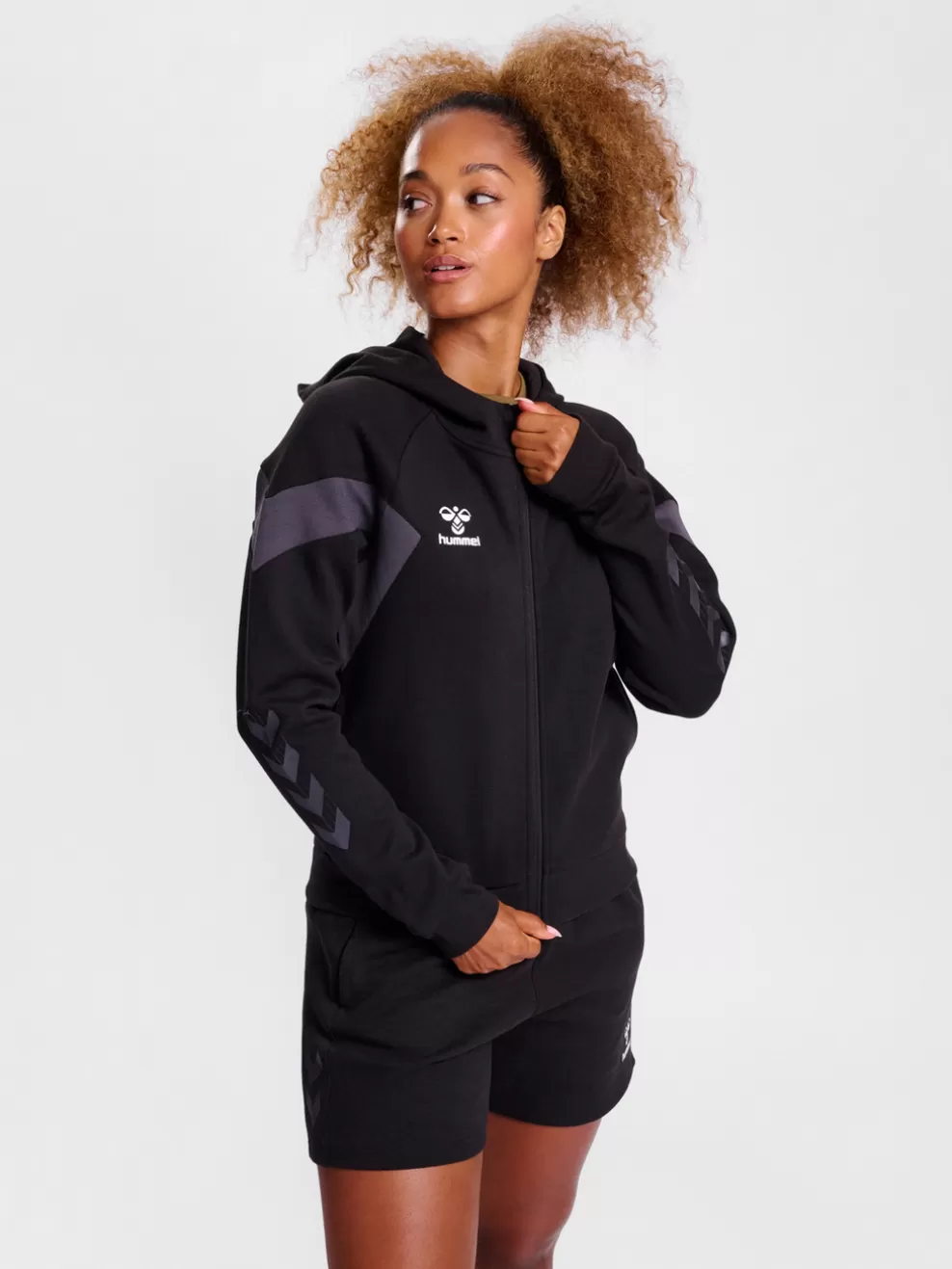 hmlTRAVEL ZIP HOODIE WOMAN*hummel Discount