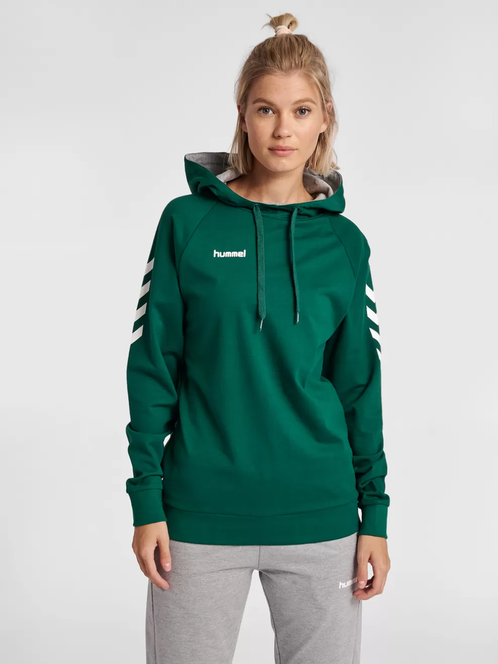 GO COTTON HOODIE WOMAN*hummel Cheap