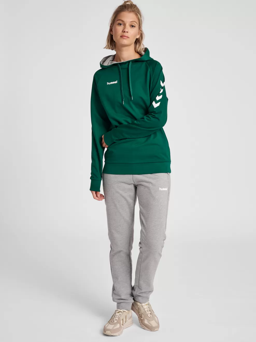 GO COTTON HOODIE WOMAN*hummel Cheap