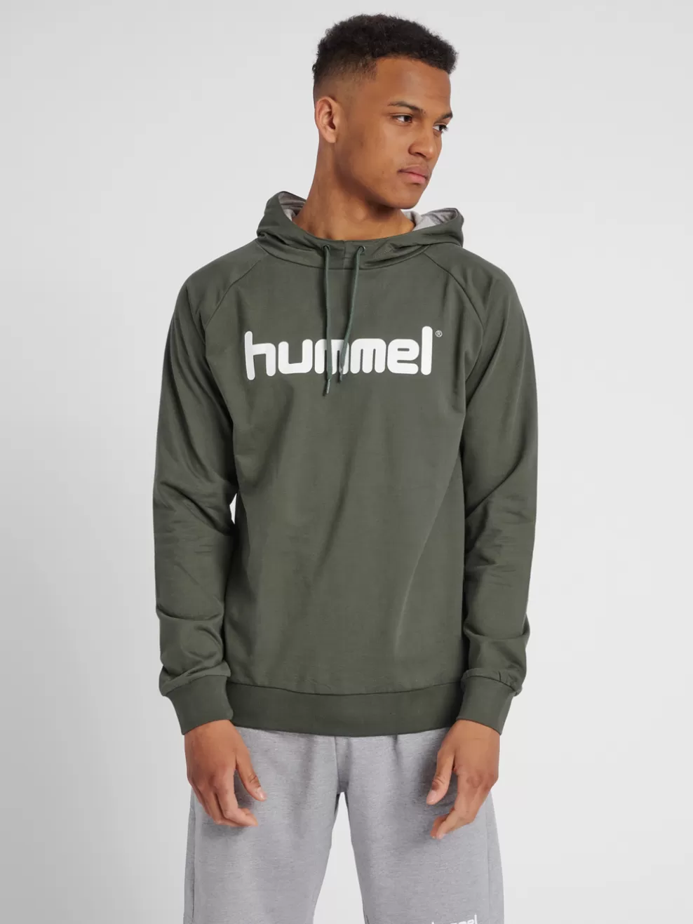 GO COTTON LOGO HOODIE*hummel Shop