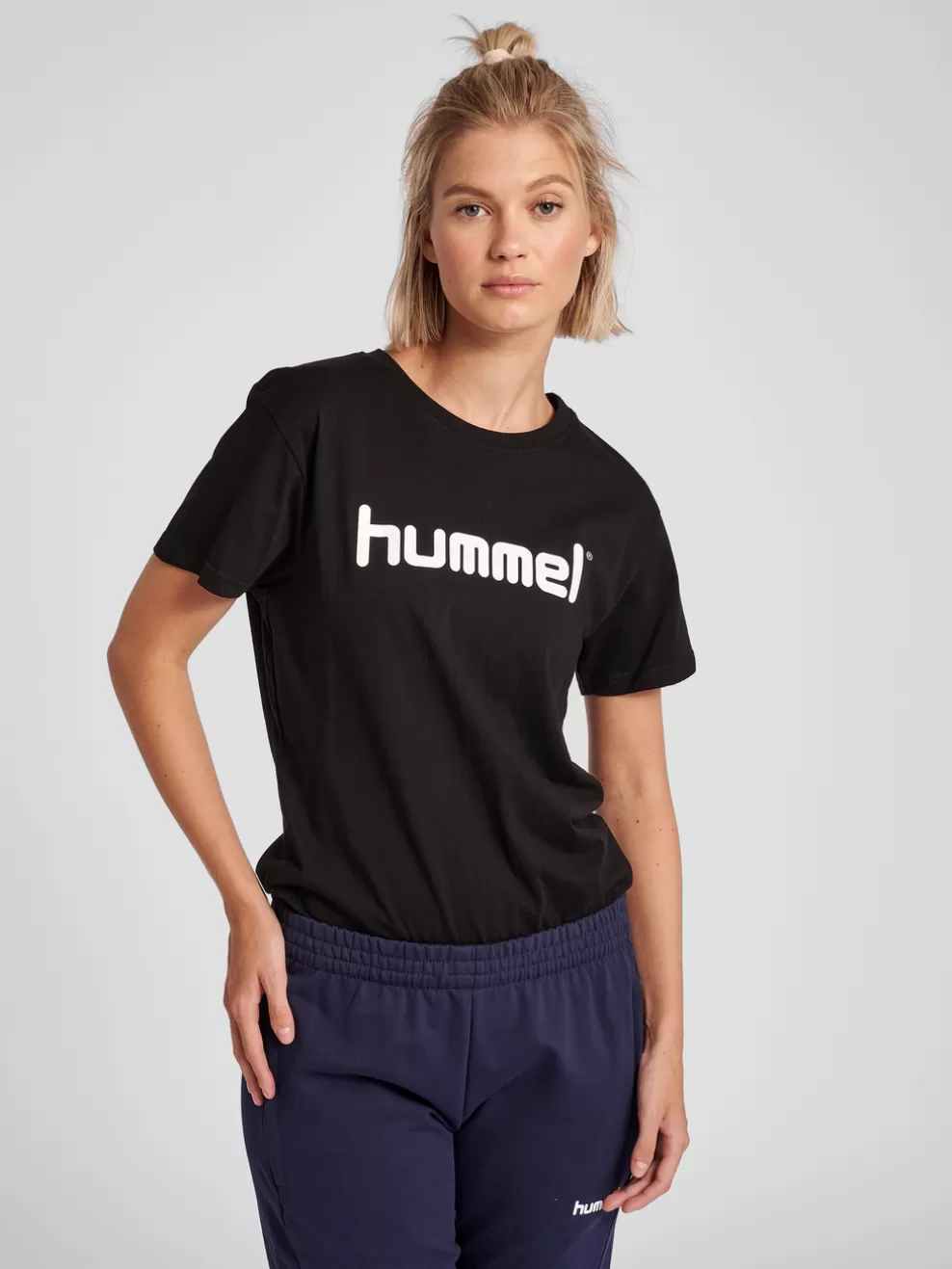 GO COTTON LOGO T-SHIRT WOMAN S/S*hummel Cheap