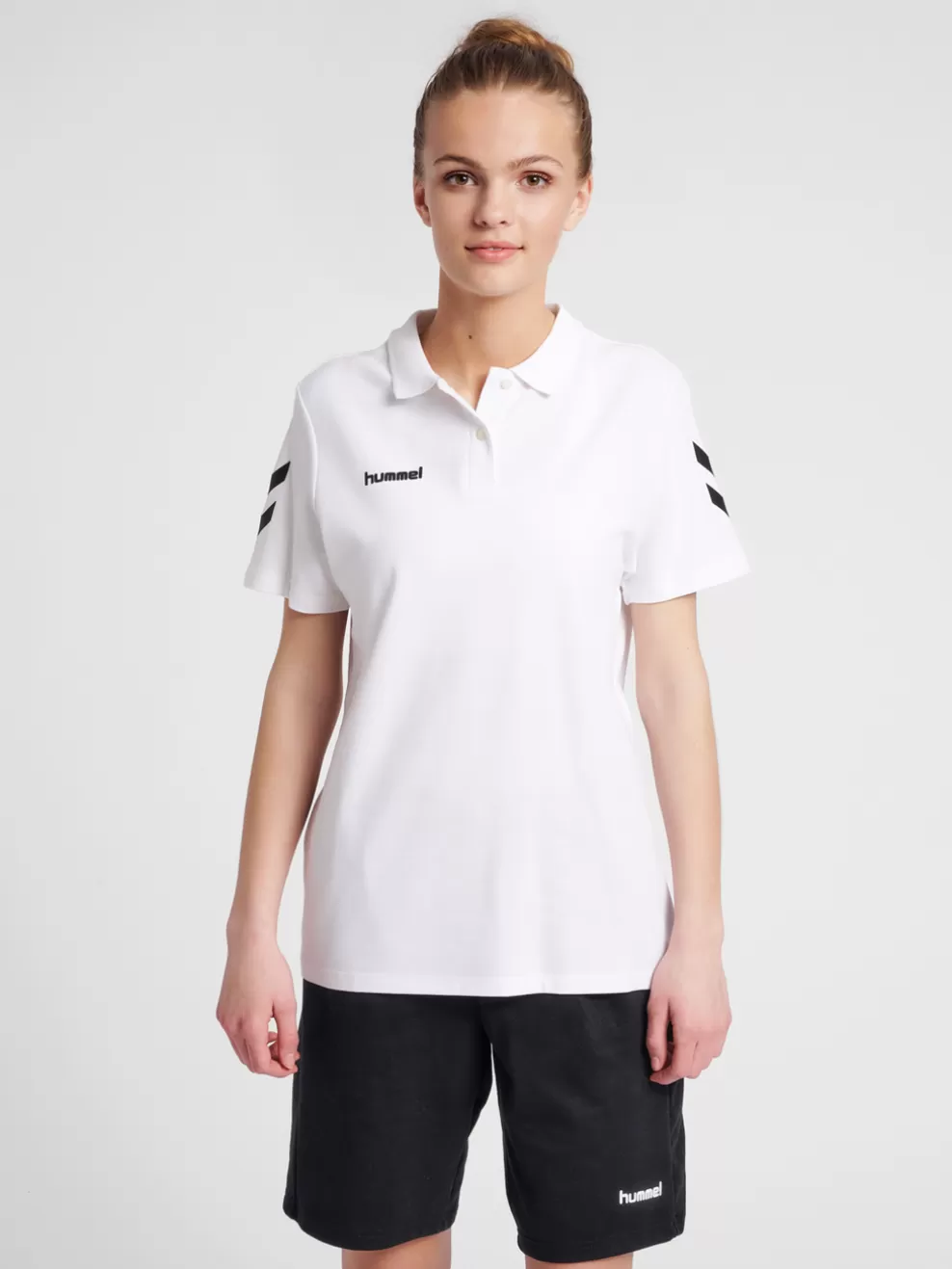 GO COTTON POLO WOMAN*hummel Cheap