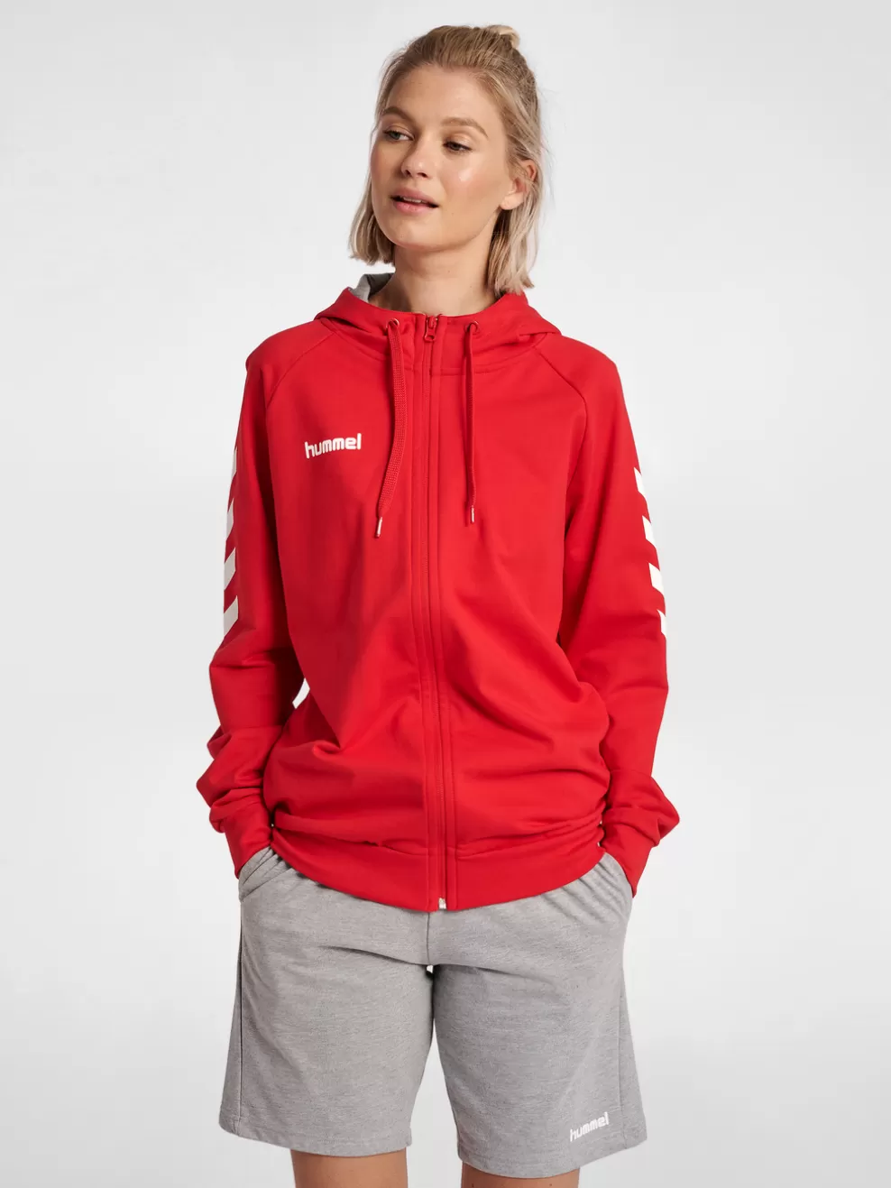 GO COTTON ZIP HOODIE WOMAN*hummel Flash Sale