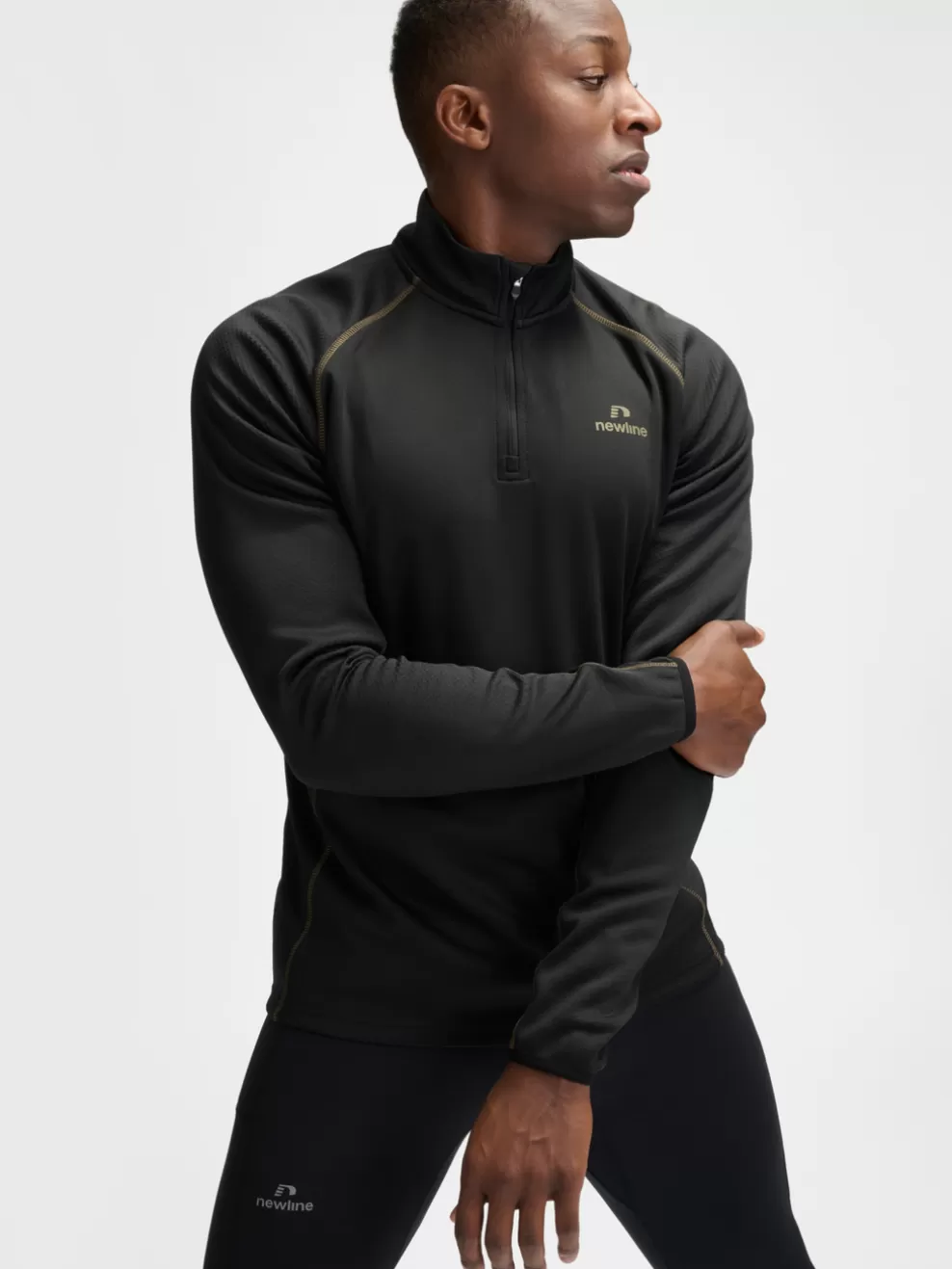 nwlAGILE HALF ZIP MIDLAYER*hummel Sale