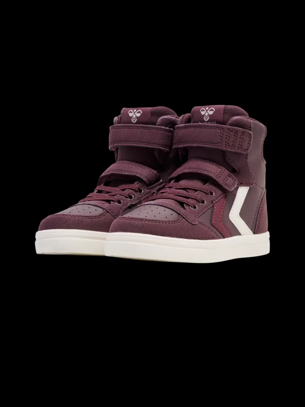 SLIMMER STADIL LEATHER HIGH JR*hummel Flash Sale