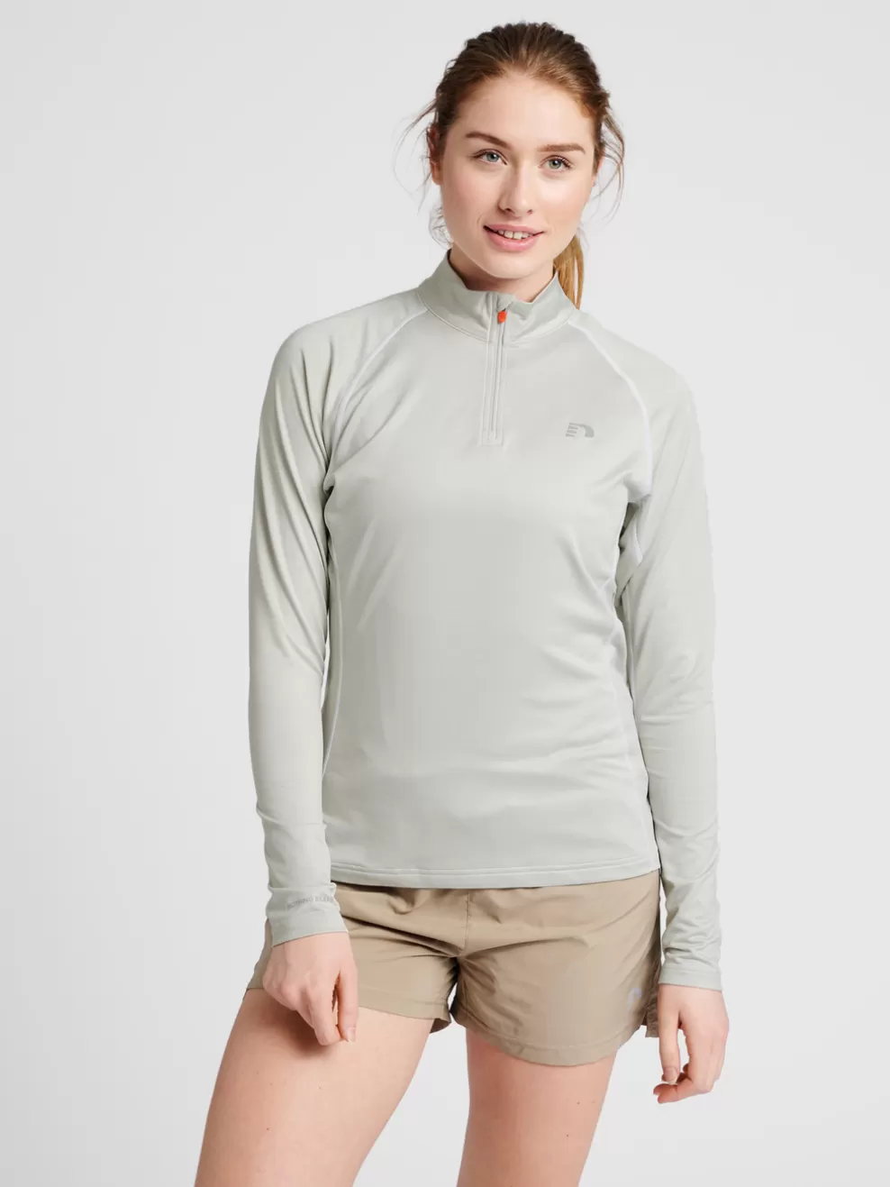 WOMEN 1/2 ZIP L/S*hummel Hot