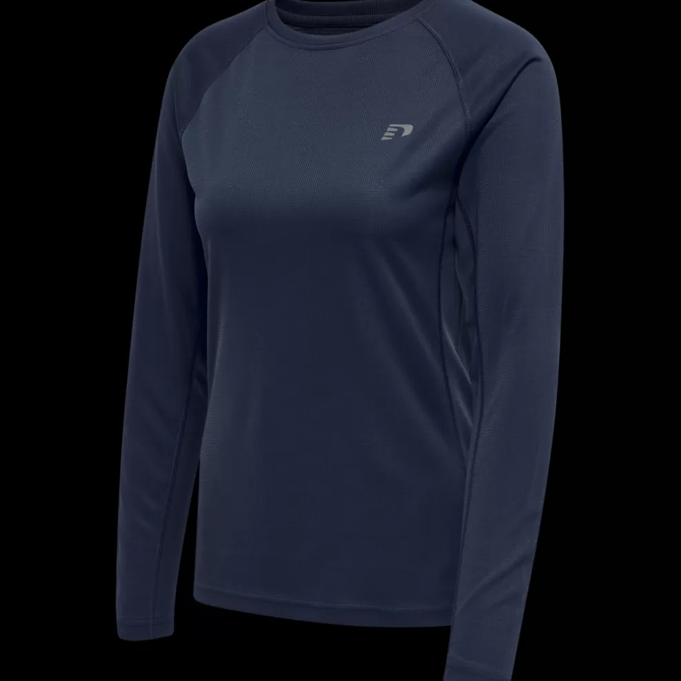 WOMEN CORE RUNNING T-SHIRT L/S*hummel Hot