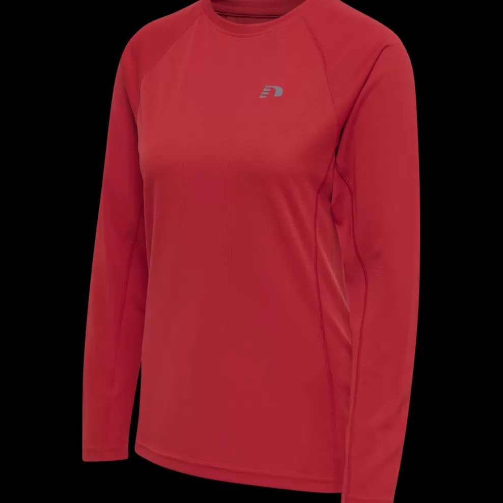 WOMEN CORE RUNNING T-SHIRT L/S*hummel Hot